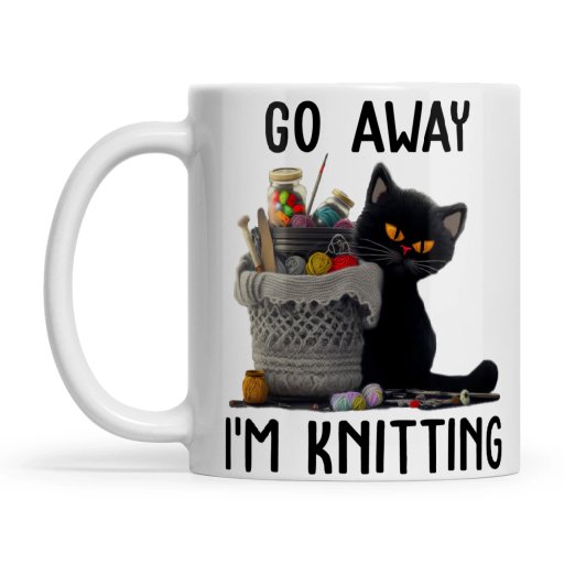 Go away, I'm knitting.